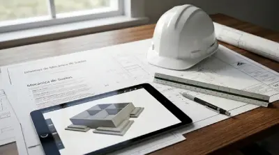 Planos estructurales de vivienda y cargas - Estudio de mecánica de suelos para CDMX