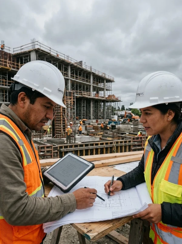 Coordinación ágil en proyectos de construcción